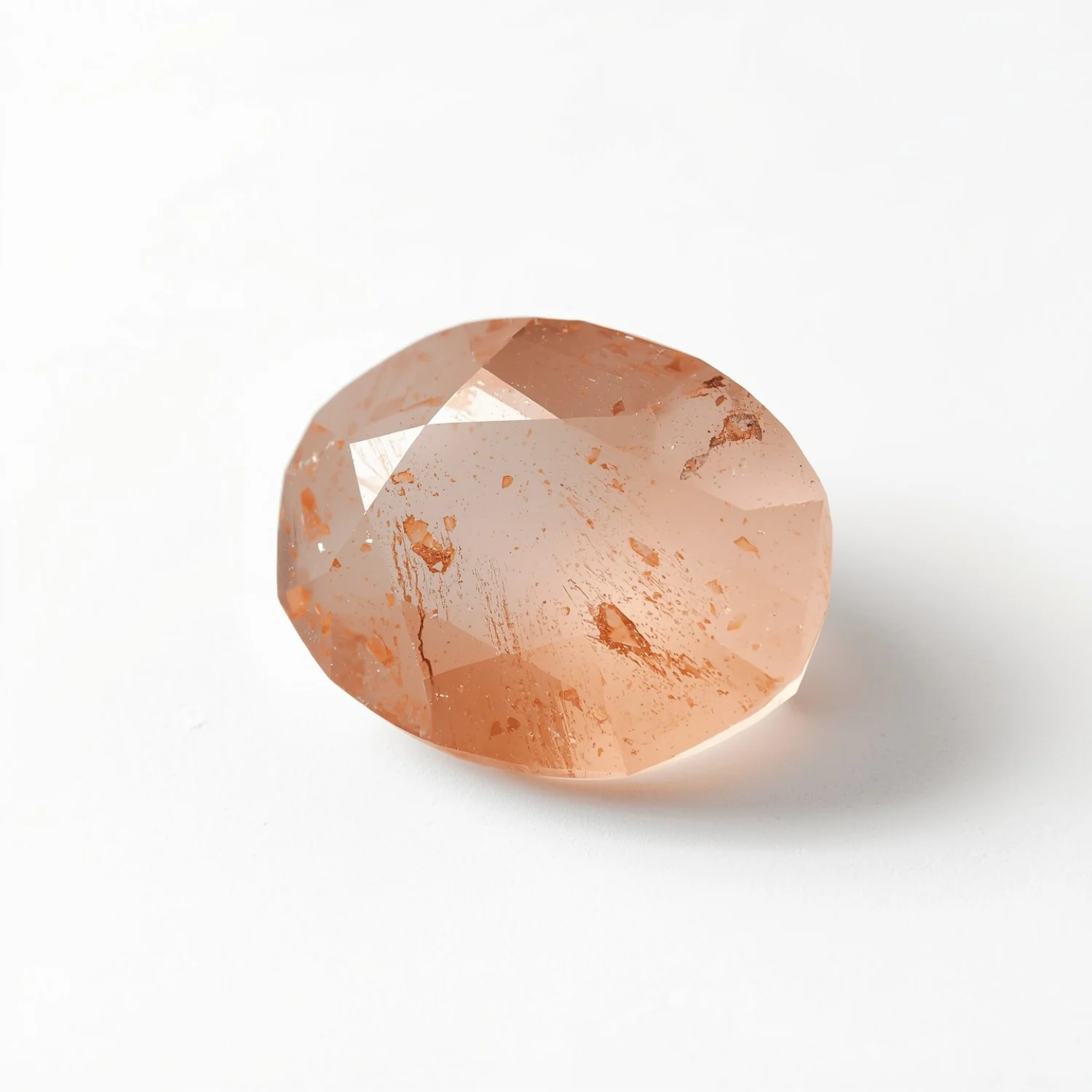 Morganite 1PC Large 10x12 MM Oval Faceted Pink Splendid Semi Precious Gems - Image 2