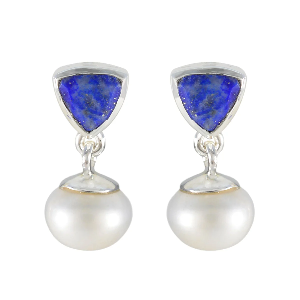 Multi American Lourdes multiple Stud multicolor 925 Silver Earring
