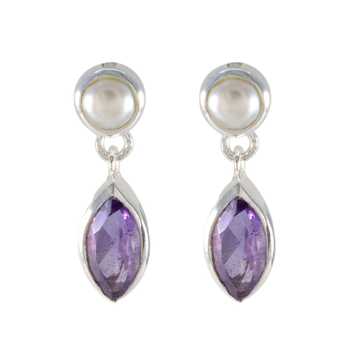 Multi American María multiple Stud multicolor 92.5 Silver Earring