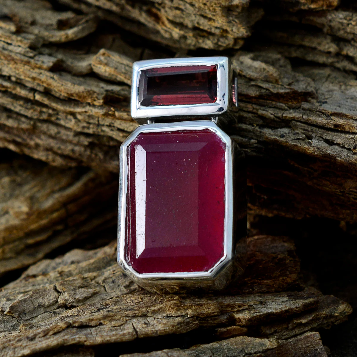 Multi Stone Whisper-thin Egyptian Silver Toi et Moi Alejandra Bubble multicolor Pendant Jewelry - Image 2