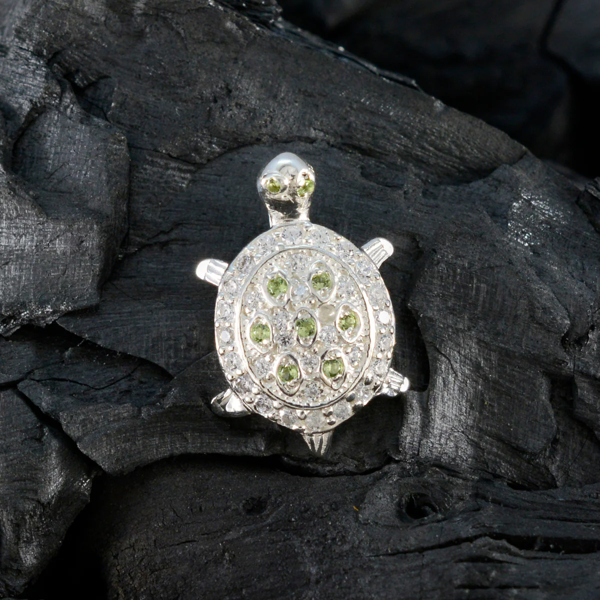 Peridot Dainty Middle Eastern 925 Silver multiple Cecilia Feminine Green Pendant Jewelry - Image 3