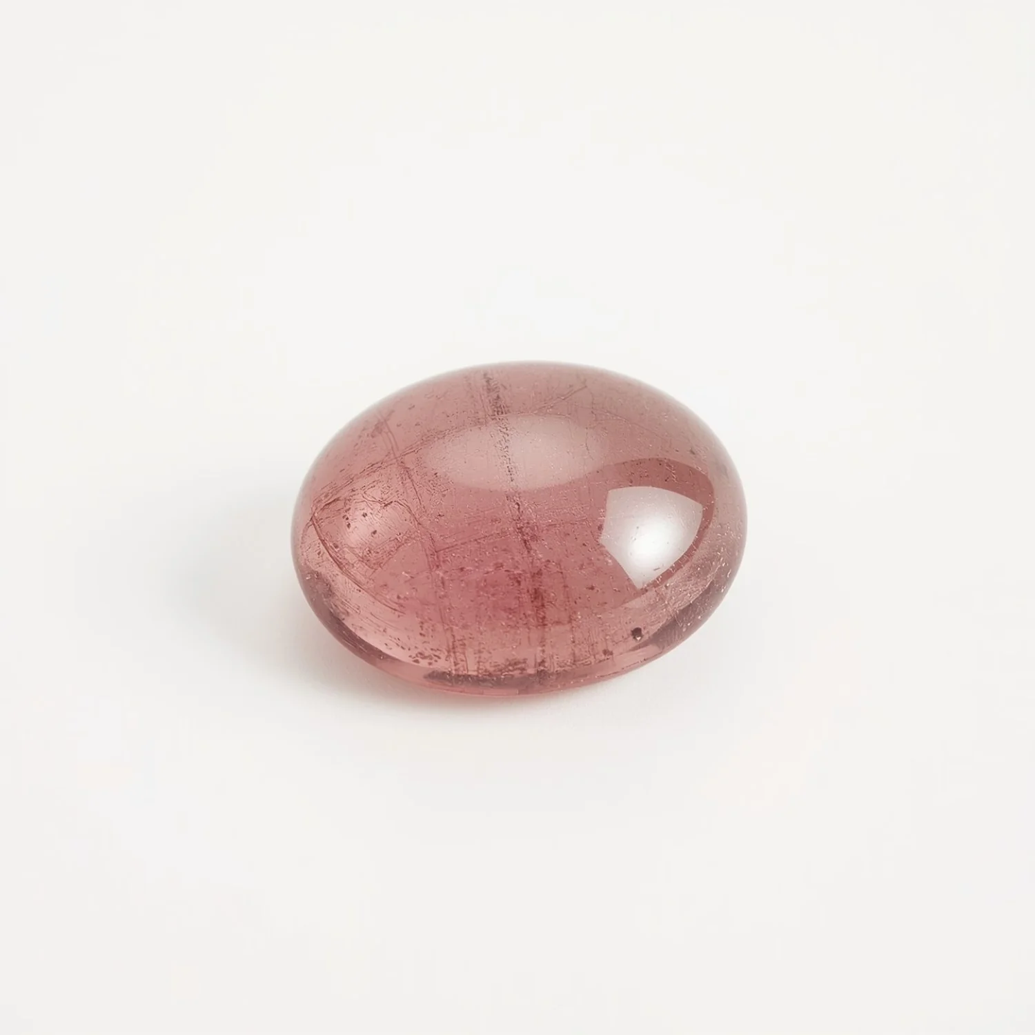 Pink Tourmaline 1PC Medium 8x10 MM Oval Cabochon Pink Brilliant semi Precious Precious Gemstone