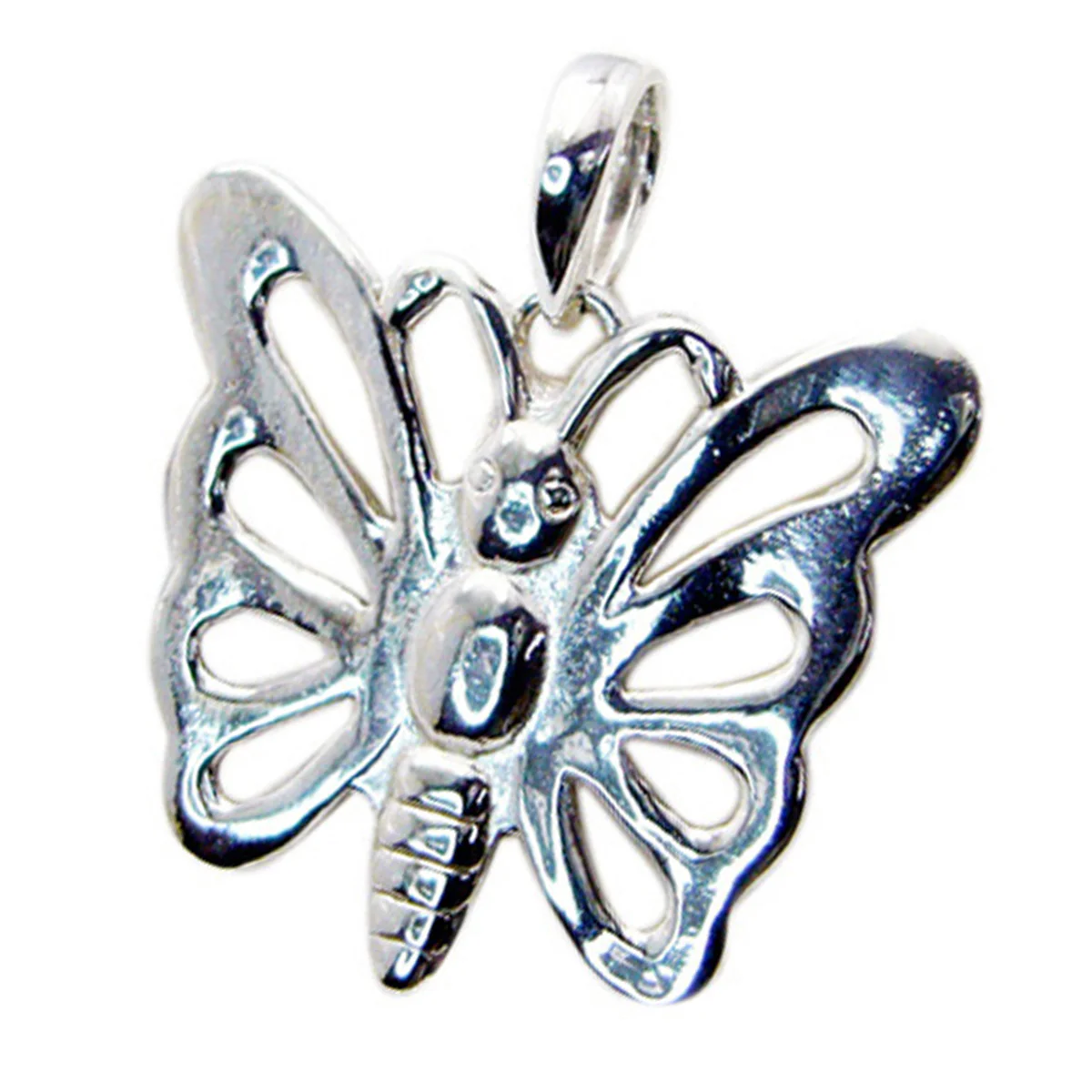 Plain Essential Moroccan 92.5 Silver plain Daniela Glamorous Gray Pendant Jewellery - Image 3