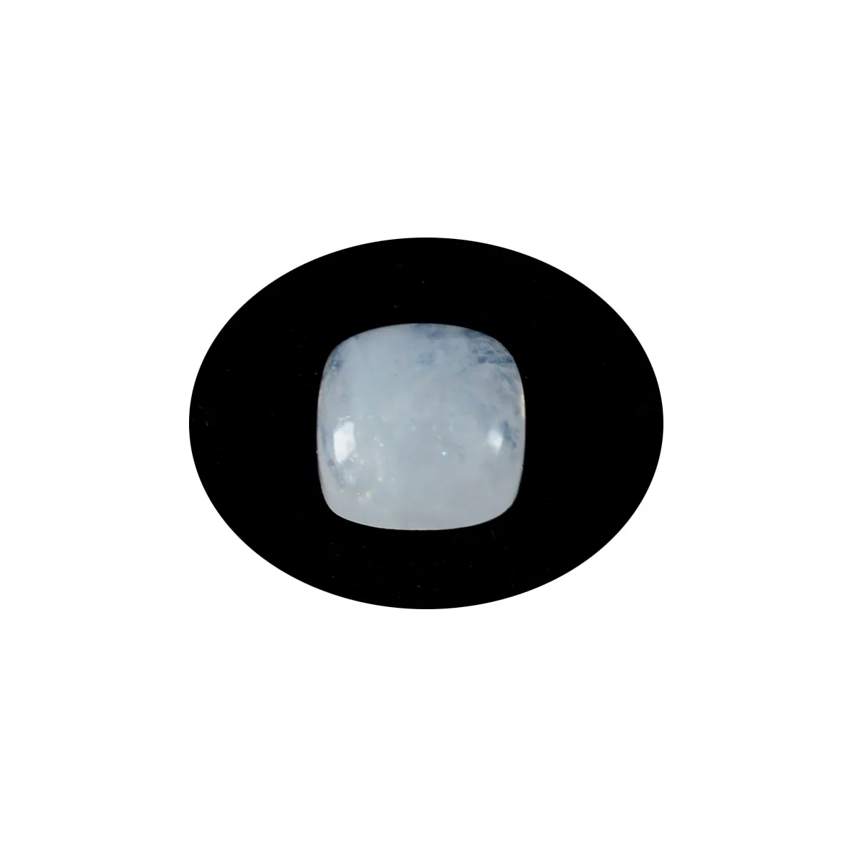 Rainbow Moonstone 10PC Tiny 5x5 MM Cushion Cabochon White Brilliant semi Precious Loose Gems - Image 3