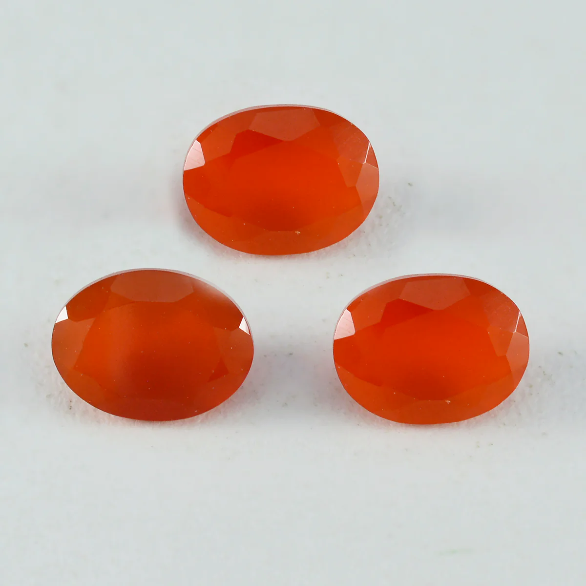 Red Onyx 1PC Chunky 12x16 MM Oval Faceted Red Pure Semi Precious Loose Gemstones - Image 4