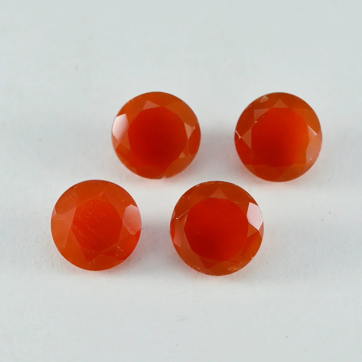 Red Onyx 1PC Chunky 13x13 MM Round Faceted Red Natural Semi Precious Gems - Image 4