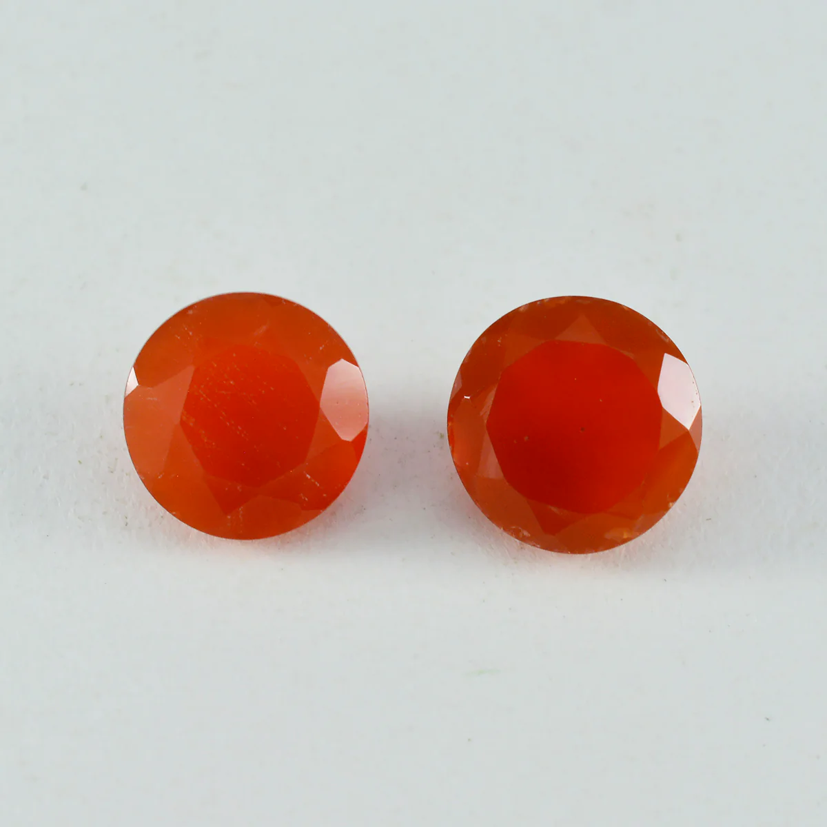 Red Onyx 1PC Chunky 14x14 MM Round Faceted Red Genuine Semi Precious Loose Gems - Image 4