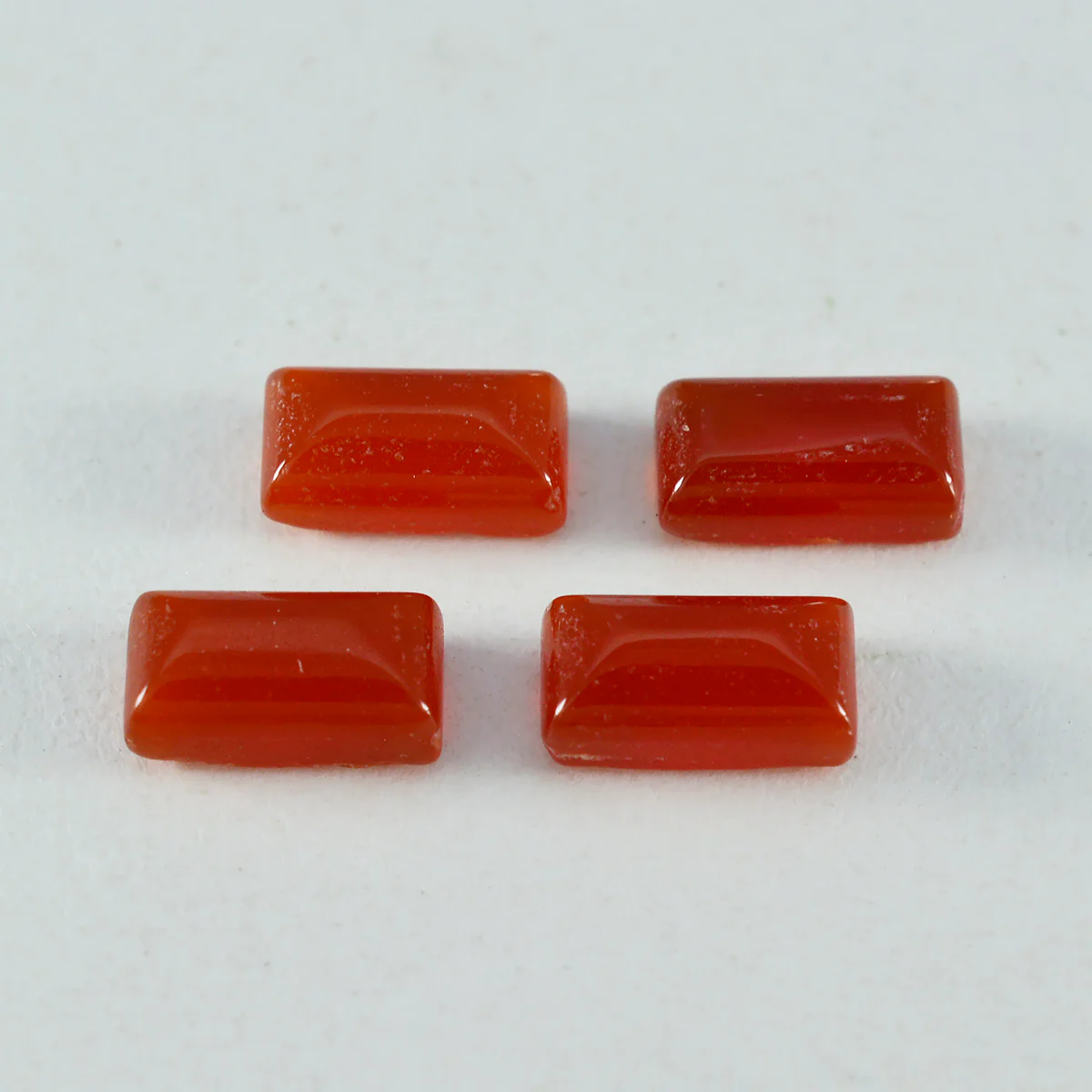 Red Onyx 1PC Large 8x16 MM Baguette Cabochon Red Splendid semi Precious Gems - Image 4