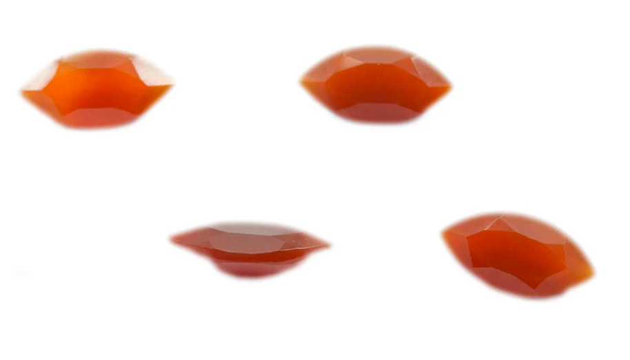 Red Onyx 1PC Tiny 3x6 MM Marquise Faceted Red Luster Semi Precious Loose Gems
