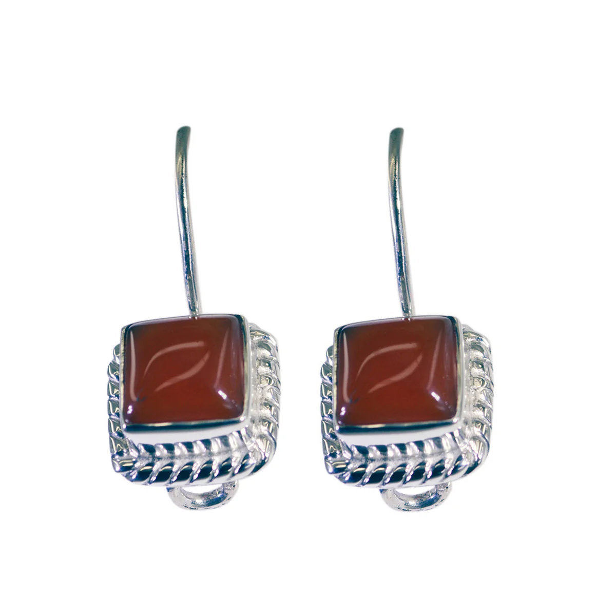 Red Onyx American Camilla multiple Dangle Red 925 Sterling Silver Earring