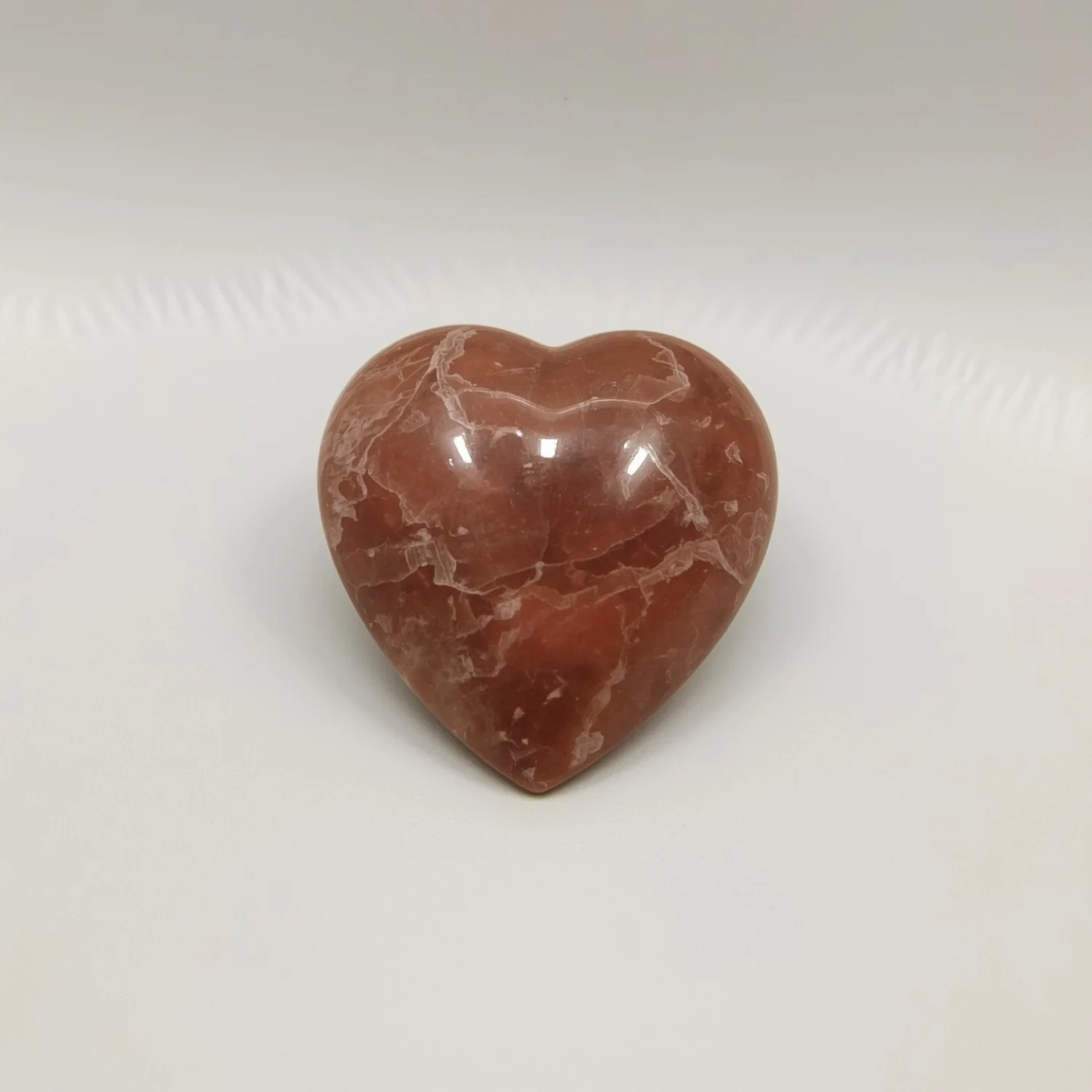Red Strawberry Quartz 1PC Small 8x8 MM Heart Cabochon Red Superior semi Precious Loose Gemstone