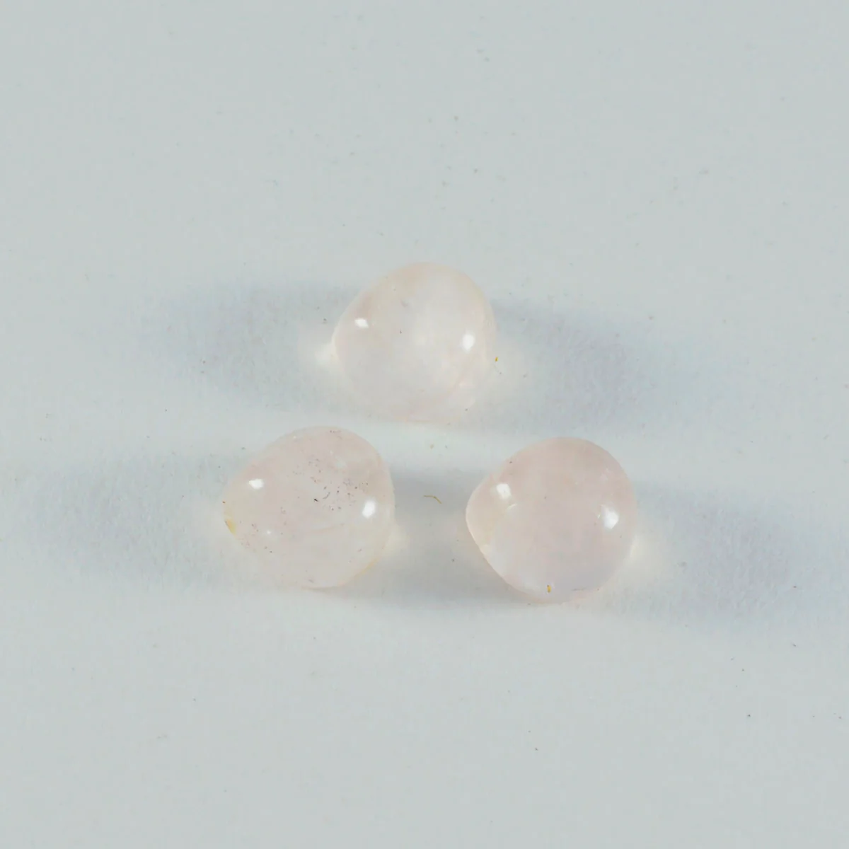 Rose Quartz 1PC Large 10x10 MM Heart Cabochon Pink High-Quality semi Precious Loose Gems
