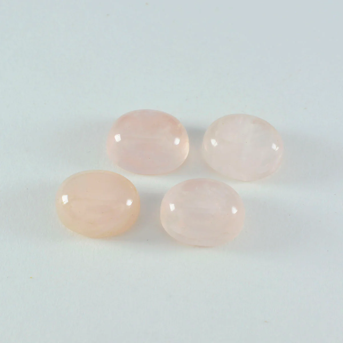 Rose Quartz 1PC Large 10x12 MM Oval Cabochon Pink Genuine semi Precious Loose Gems