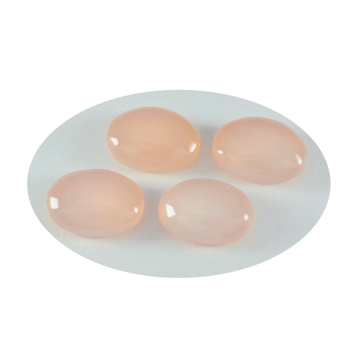 Rose Quartz 1PC Large 9x11 MM Oval Cabochon Pink High-Quality semi Precious Precious Gemstone - Image 2