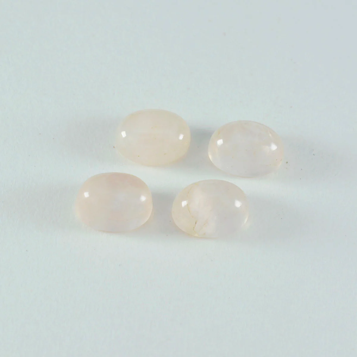 Rose Quartz 1PC Small 6x8 MM Oval Cabochon Pink Splendid semi Precious Gems