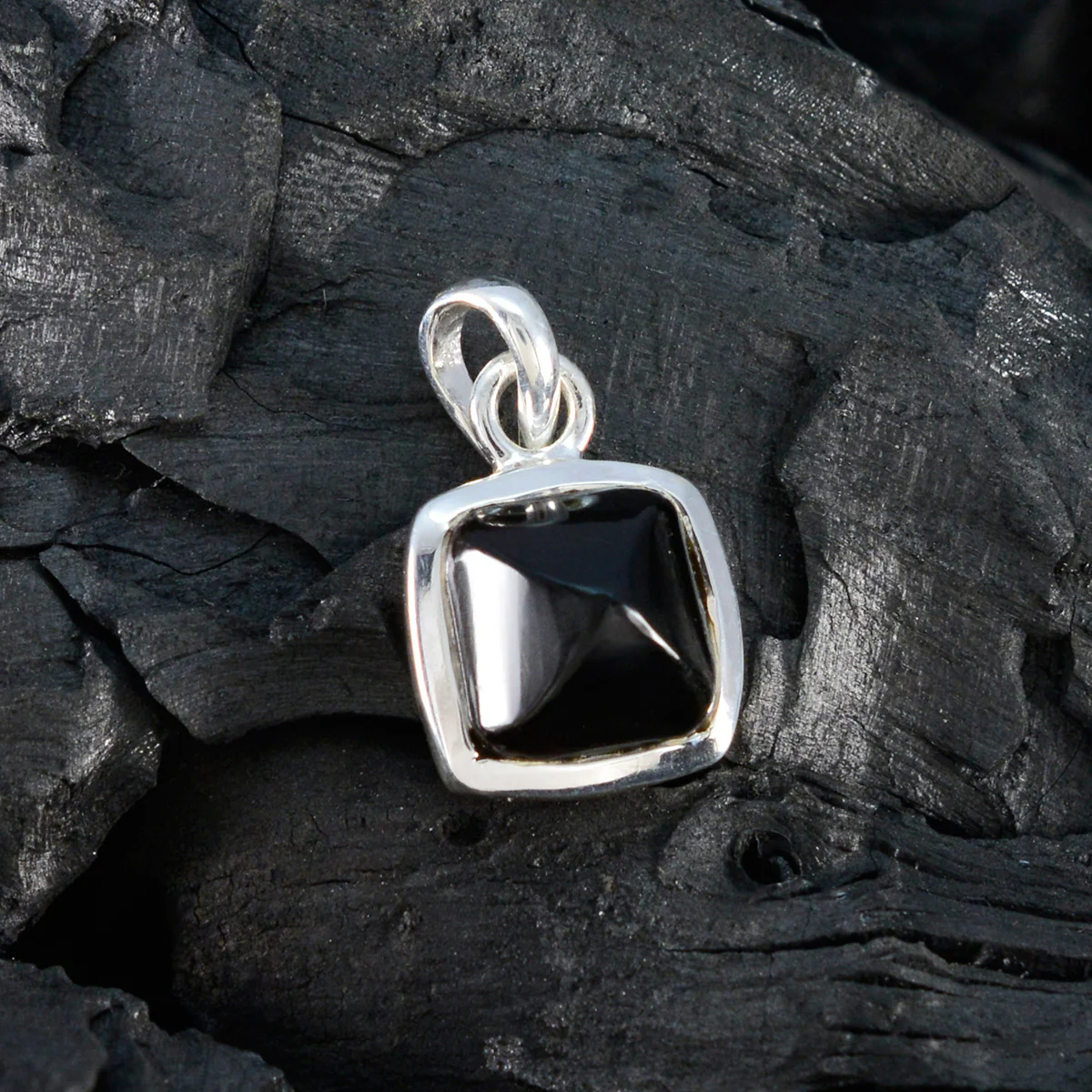 Smoky Quartz Dainty Spanish Silver Solitaire Bianca Love Brown Pendant Jewelry - Image 4