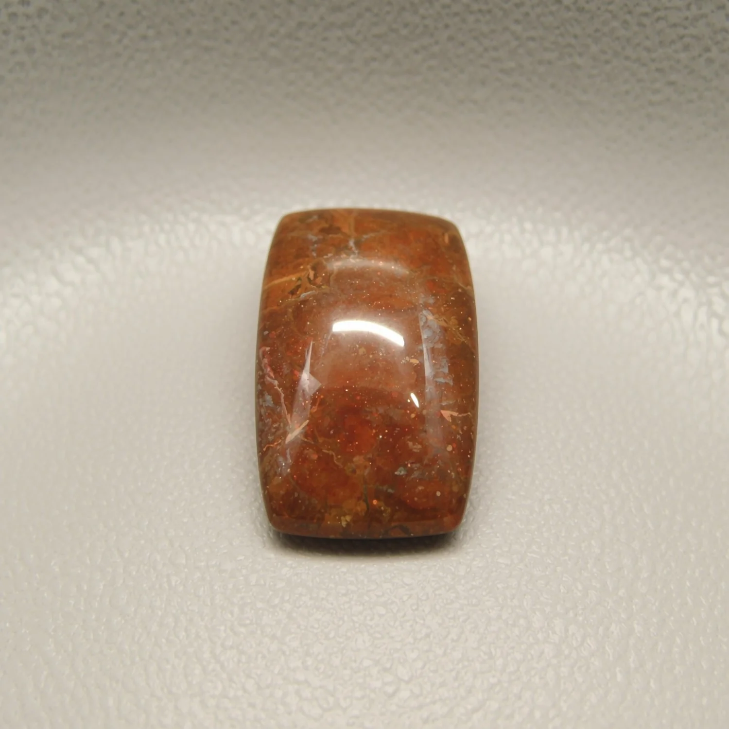 Sun Stone 1PC Medium 8x10 MM Emerald Cabochon Blue Fine semi Precious Semi Precious Gemstone - Image 2