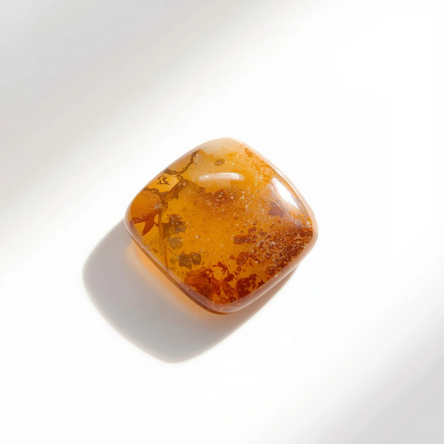 Sun Stone 1PC Medium 9x9 MM Cushion Cabochon Blue Superior semi Precious Loose Gemstone - Image 2