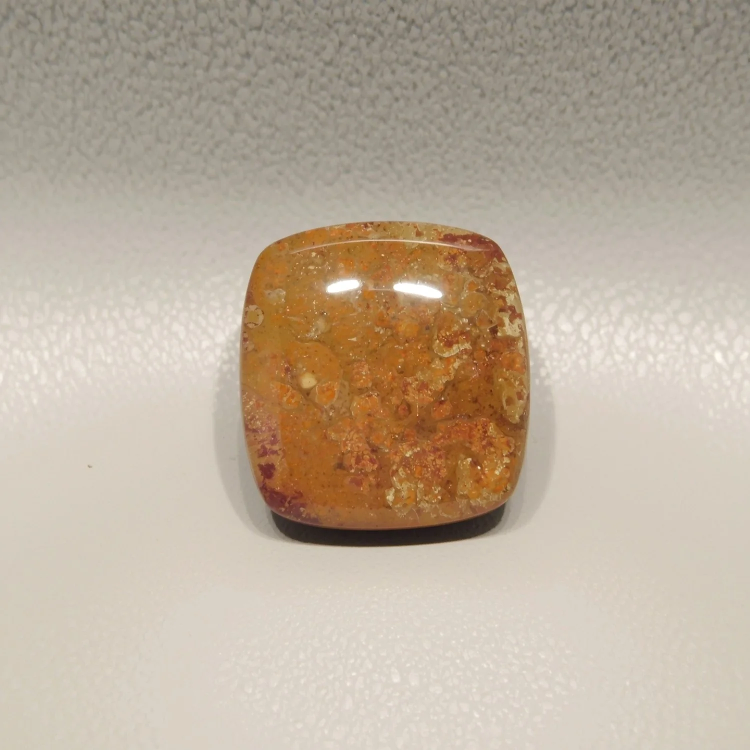 Sun Stone 1PC Small 7x7 MM Cushion Cabochon Blue Natural semi Precious Gems - Image 2