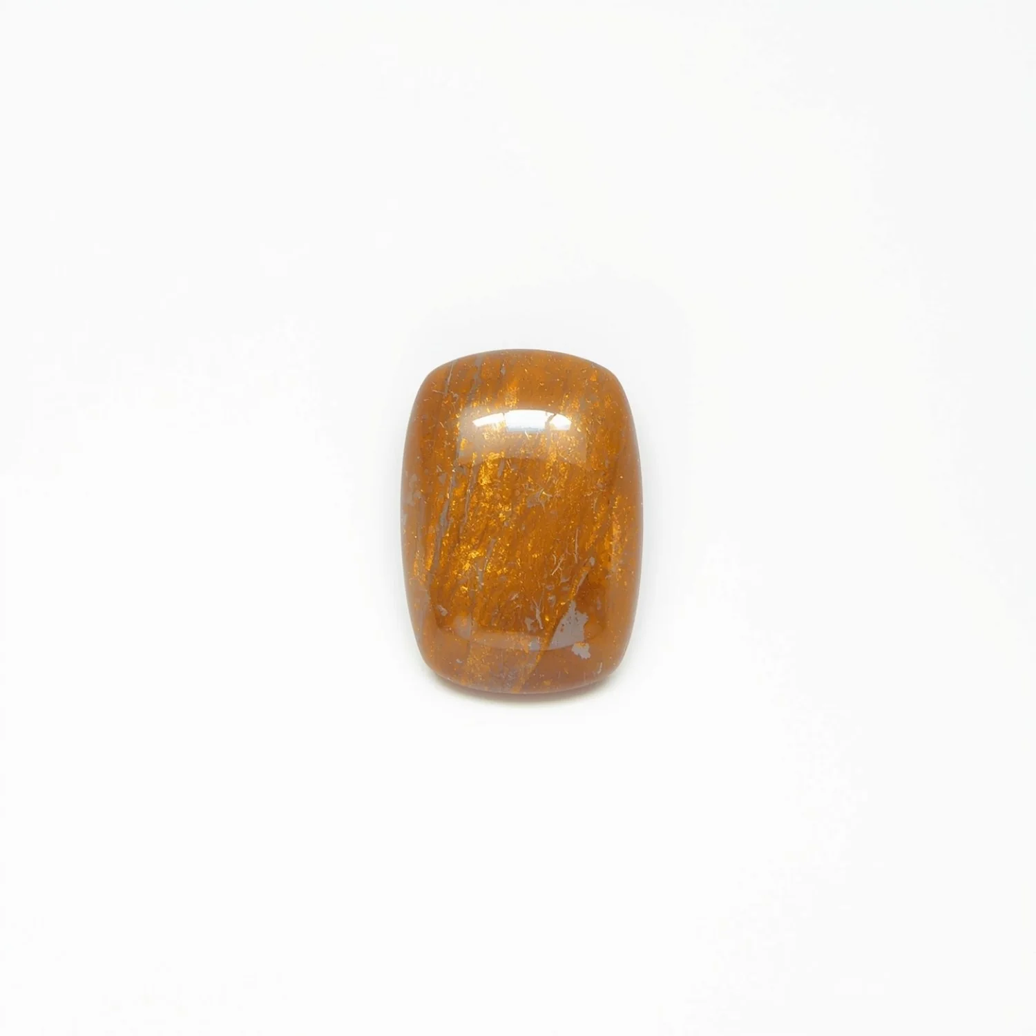 Sun Stone 1PC Tiny 5x7 MM Emerald Cabochon Blue Polished semi Precious Precious Gemstone