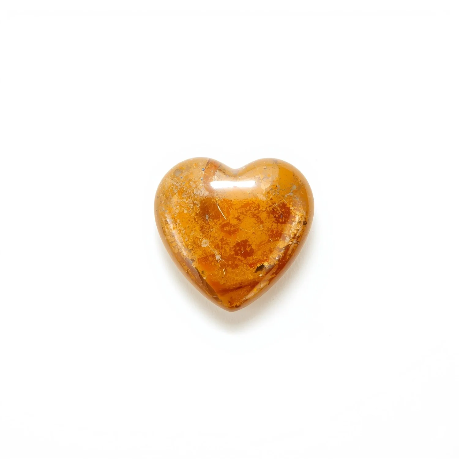 Sun Stone 1PC Tiny 6x6 MM Heart Cabochon Blue Splendid semi Precious Gems