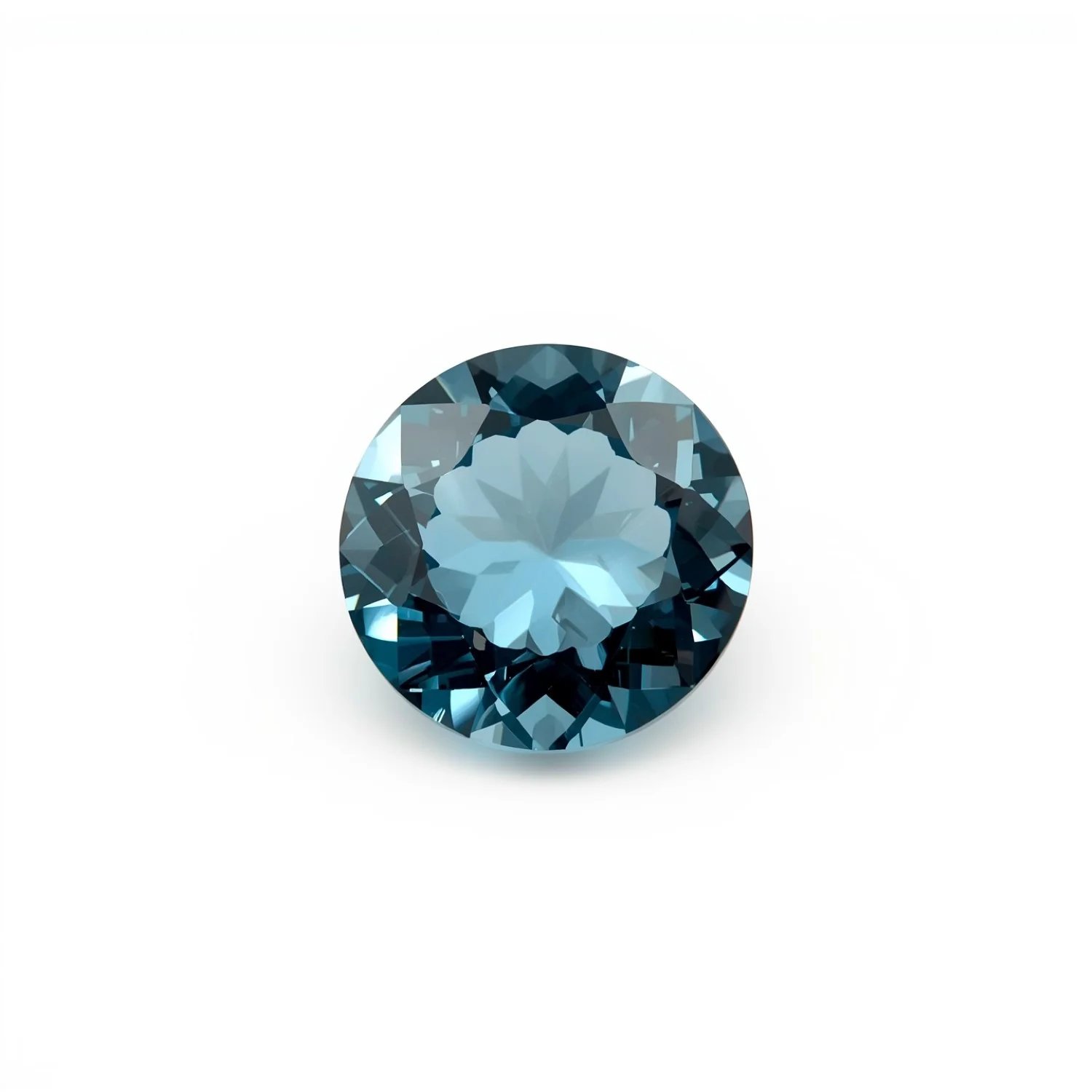 Swiss Blue Topaz 10PC Tiny 3x3 MM Round Faceted Blue Fiery Semi Precious Loose Gemstone - Image 2