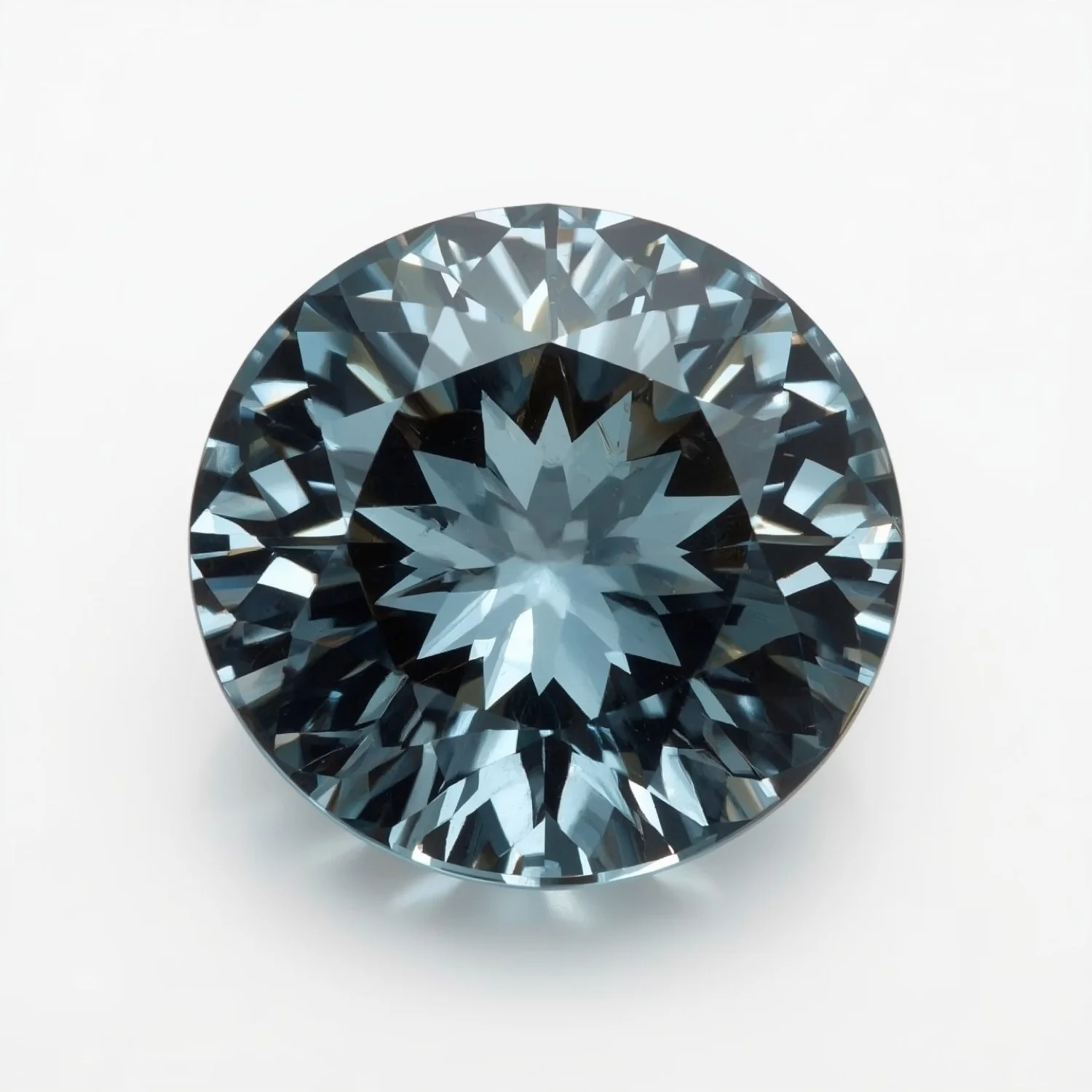Swiss Blue Topaz 1PC Chunky 16x16 MM Round Faceted Blue Pure Semi Precious Loose Gemstones - Image 2
