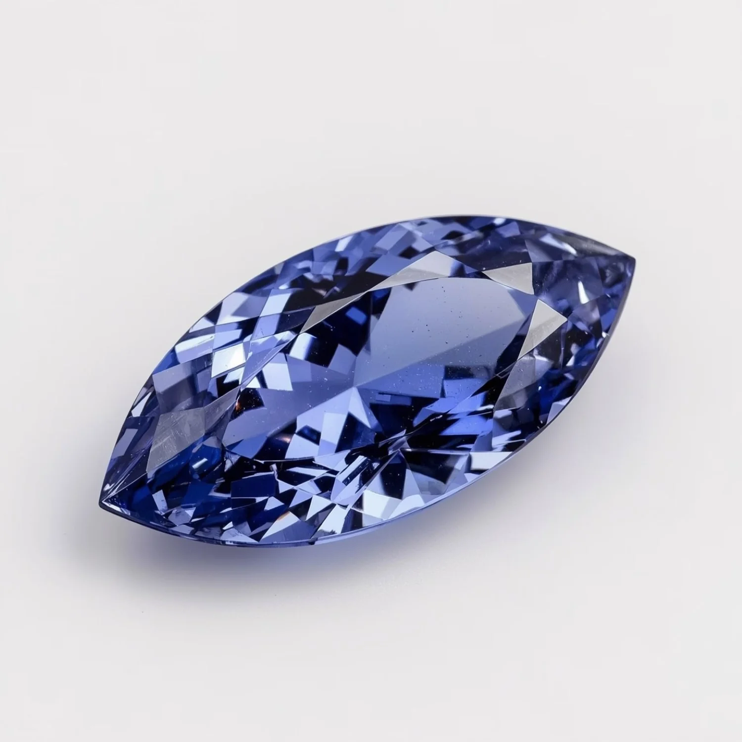 Tanzanite 1PC Chunky 10x20 MM Marquise Faceted Blue Fiery Semi Precious Gems - Image 2