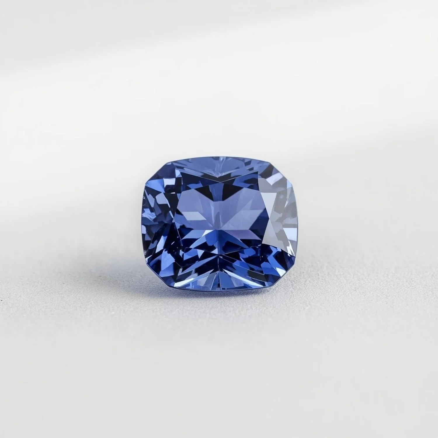 Tanzanite 1PC Chunky 16x16 MM Cushion Faceted Blue Pure Semi Precious Loose Gems - Image 2