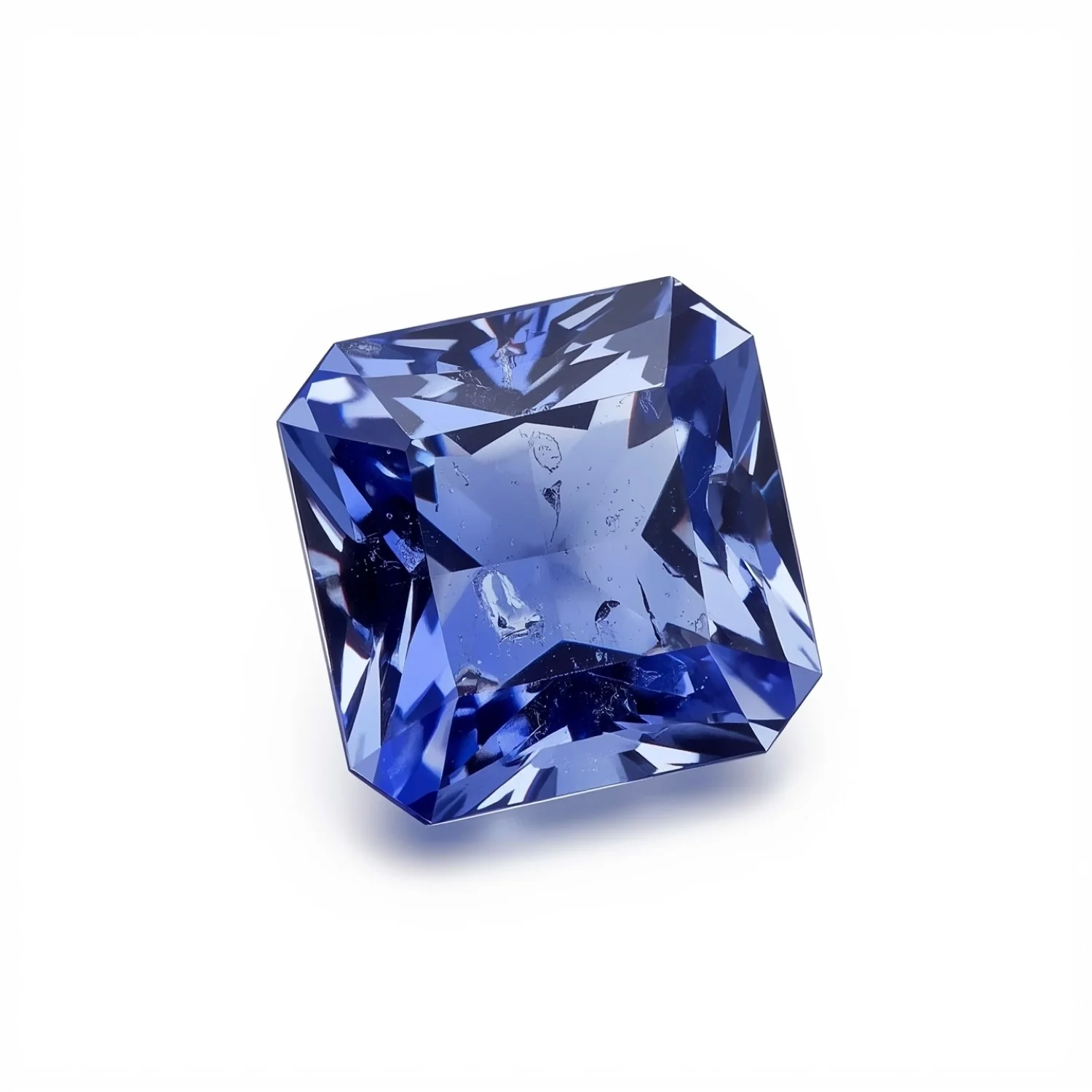 Tanzanite 1PC Large 11x11 MM Square Faceted Blue Fine Semi Precious Gems