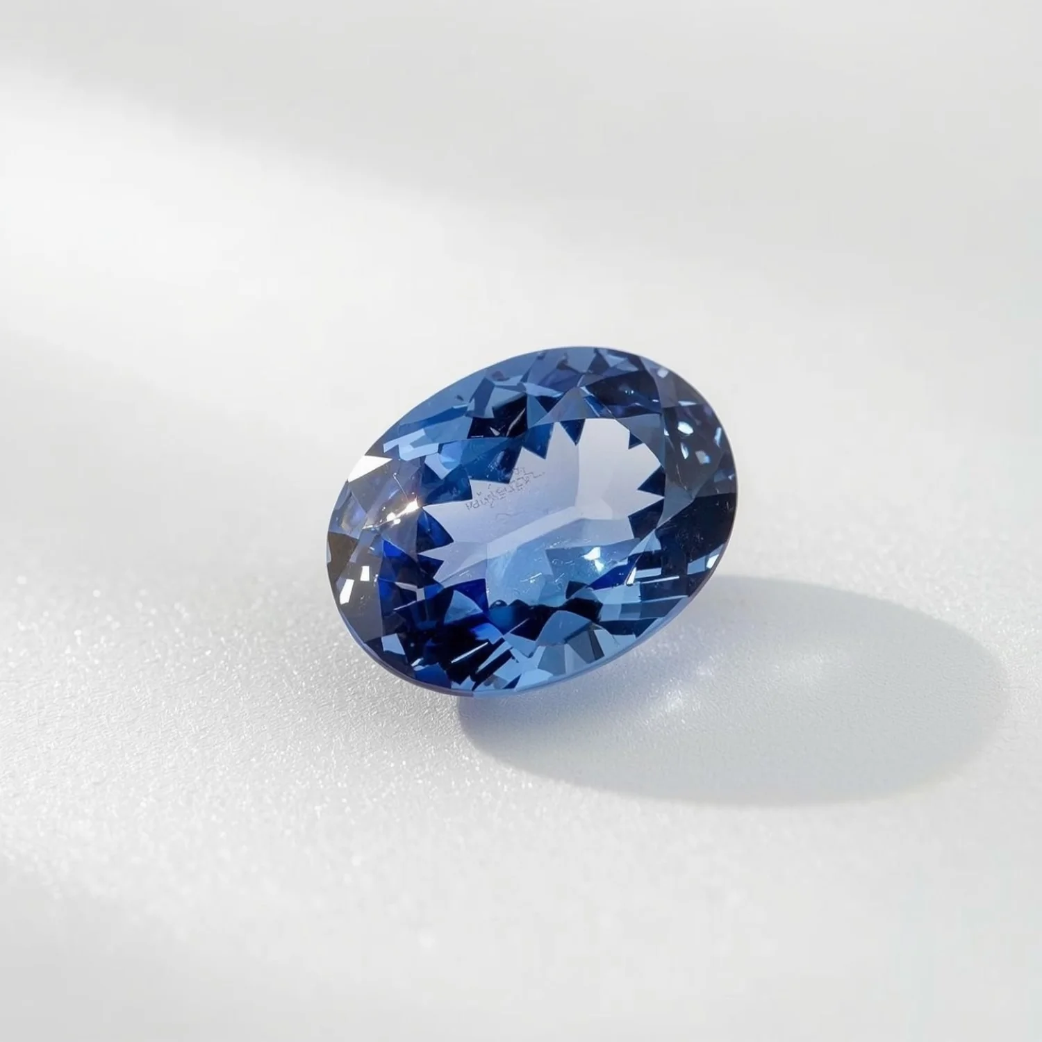 Tanzanite 1PC Tiny 4x6 MM Oval Faceted Blue Shine Semi Precious Loose Gemstones - Image 2