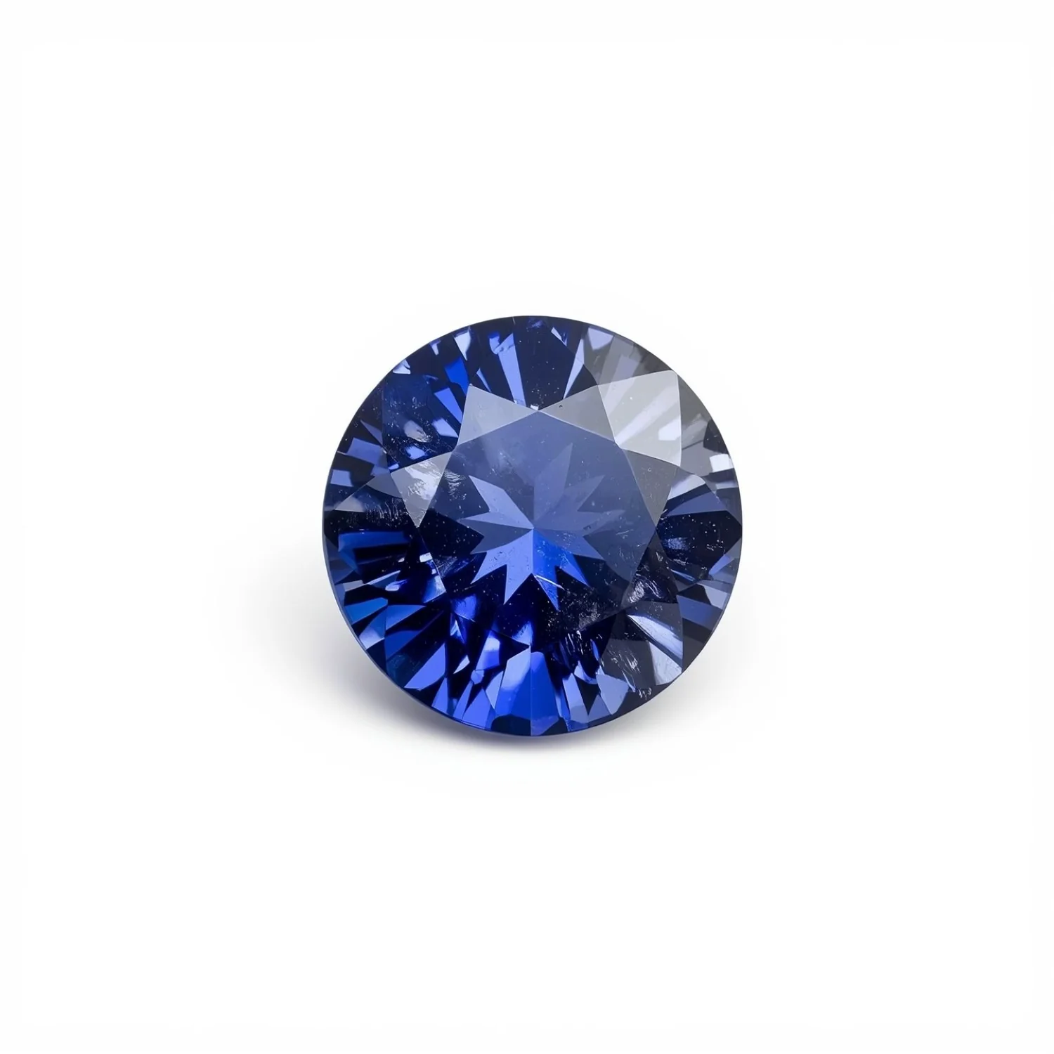 Tanzanite 1PC Tiny 6x6 MM Round Faceted Blue Polished Semi Precious Loose Gemstones