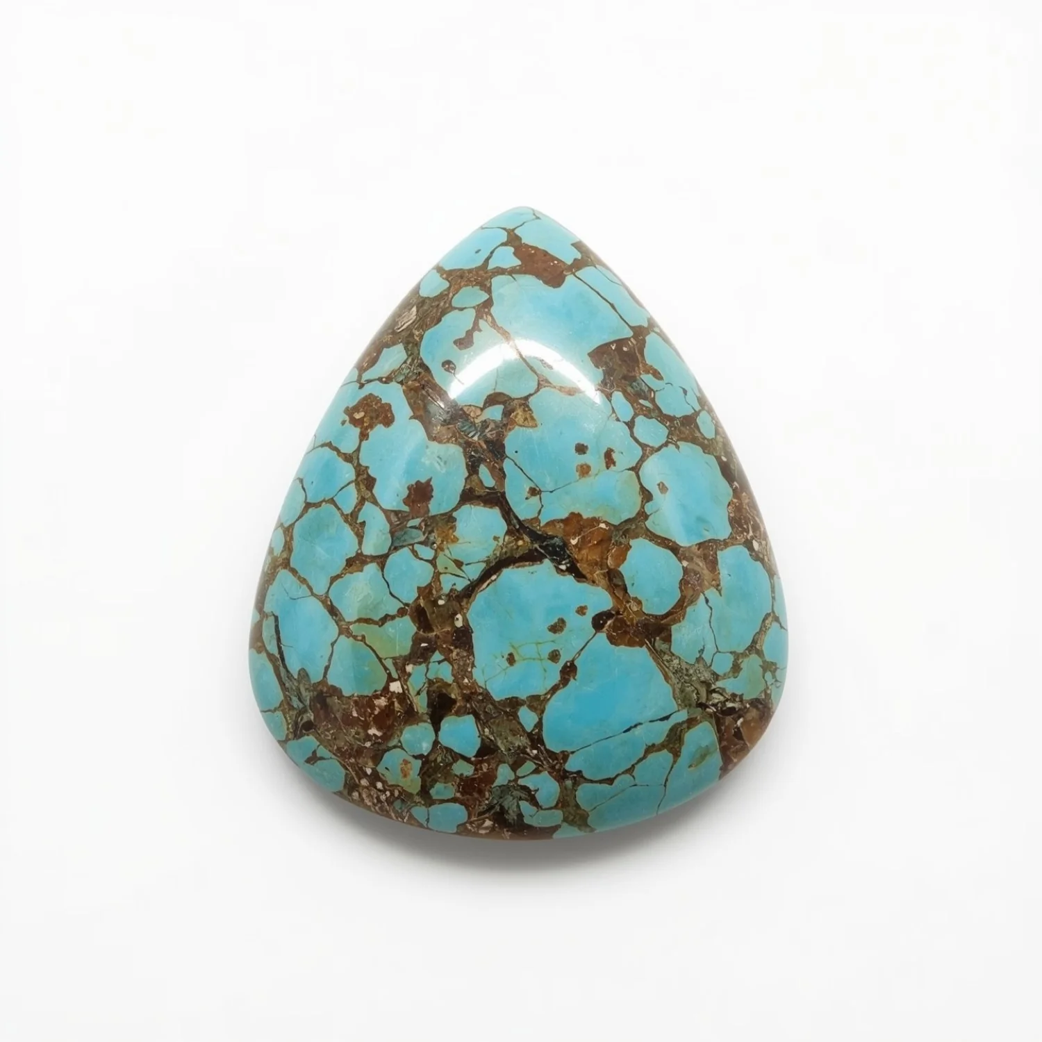 Turquoise 10PC Tiny 5x5 MM Triangle Cabochon Blue Superior semi Precious Gems - Image 2