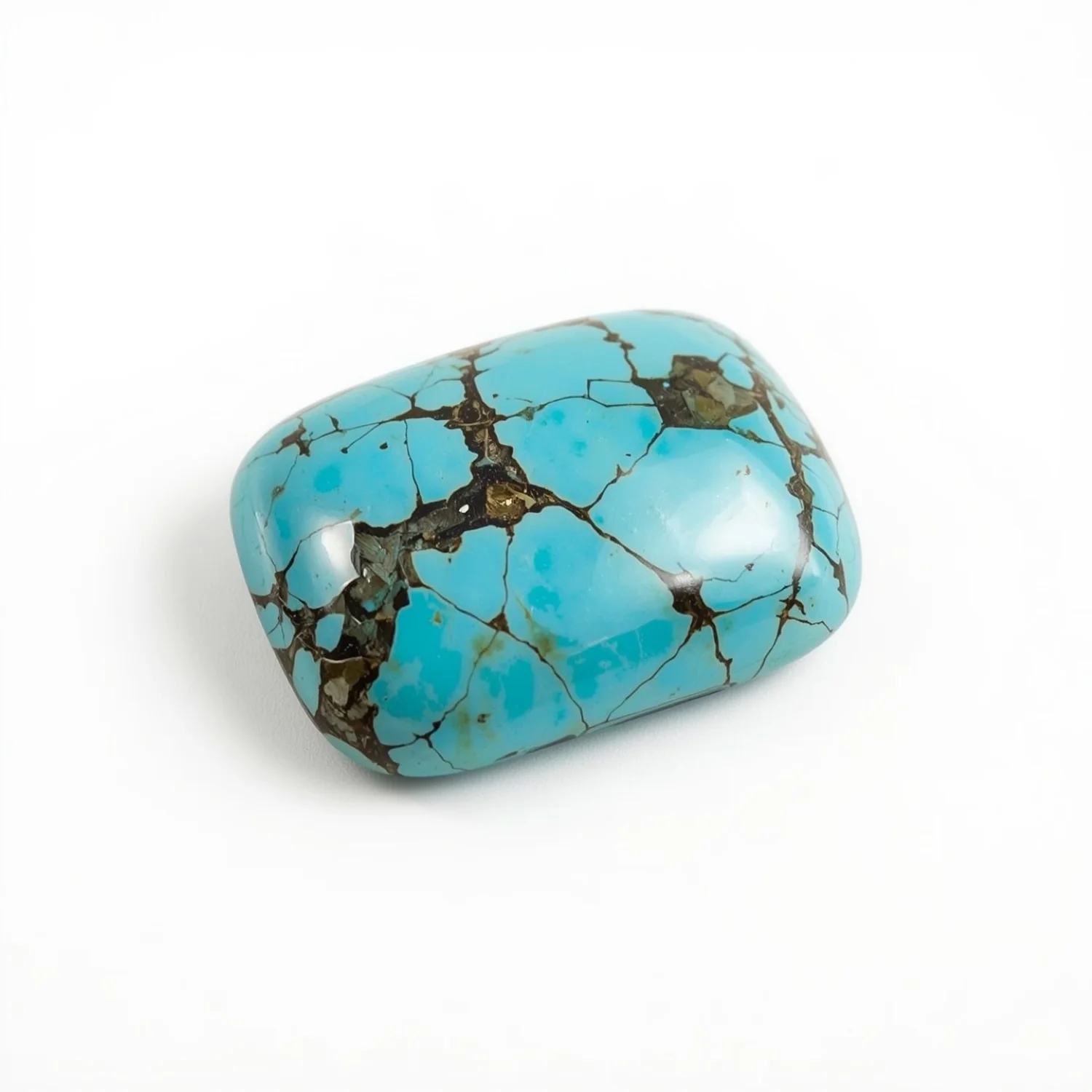 Turquoise 1PC Large 8x12 MM Emerald Cabochon Blue Splendid semi Precious Semi Precious Gemstone