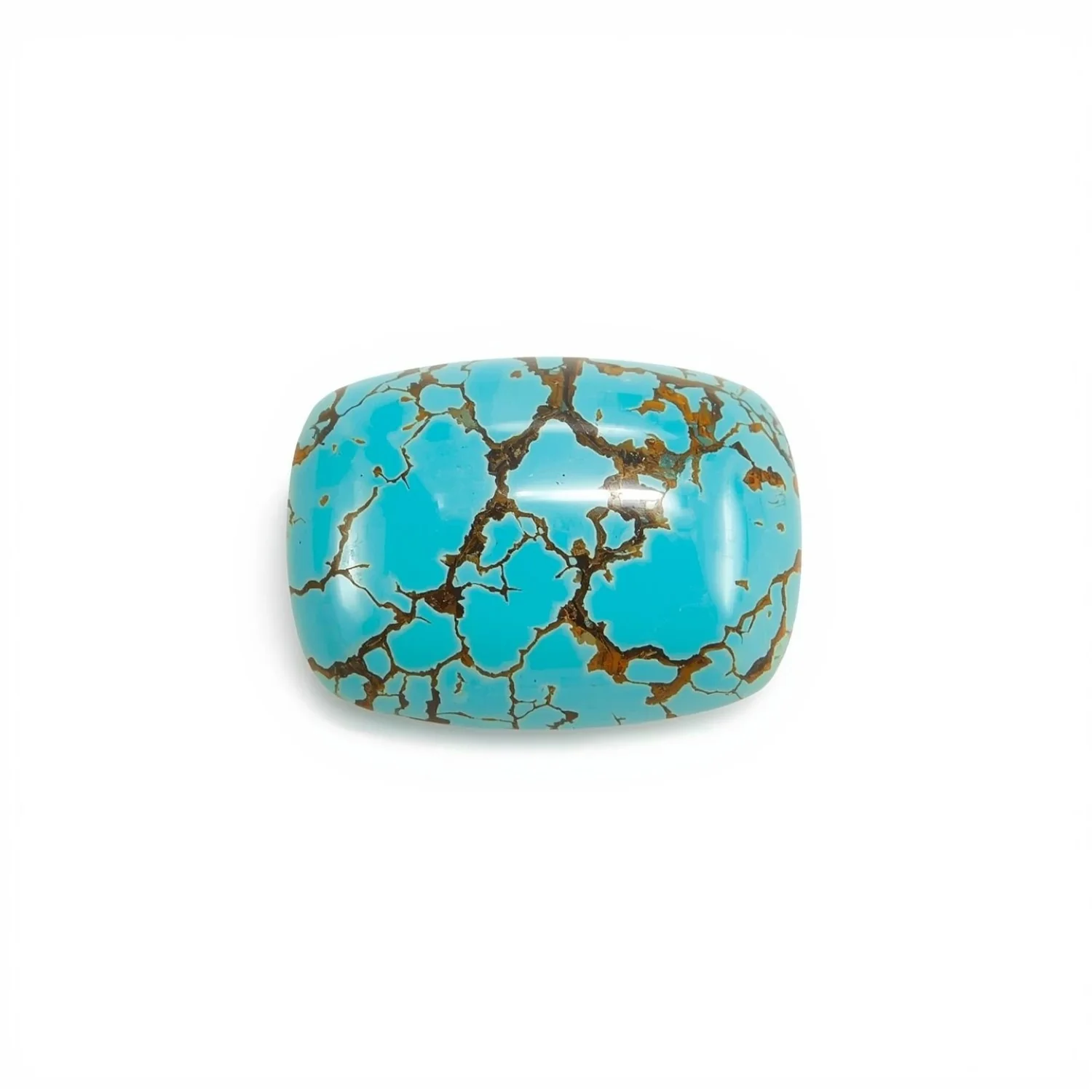 Turquoise 1PC Tiny 5x7 MM Emerald Cabochon Blue Genuine semi Precious Loose Gemstones