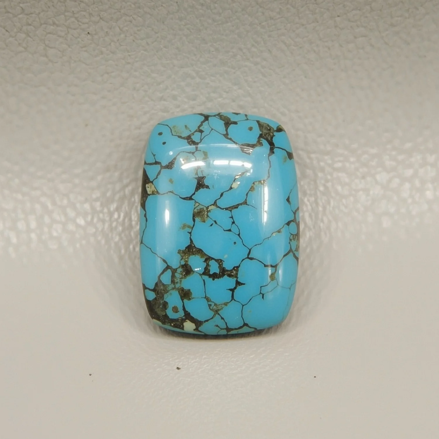 Turquoise 1PC Tiny 5x7 MM Emerald Cabochon Blue Genuine semi Precious Loose Gemstones - Image 2