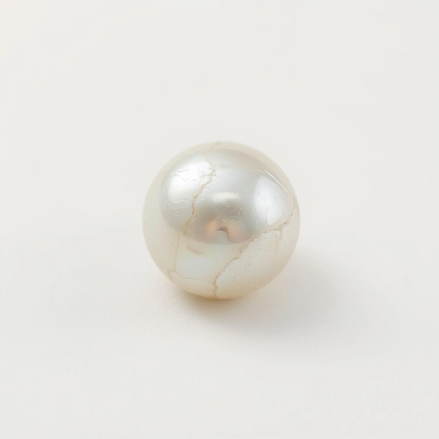White Pearl  10PC Tiny 3x3 MM Round Cabochon White Pure Precious Precious Gemstone - Image 2