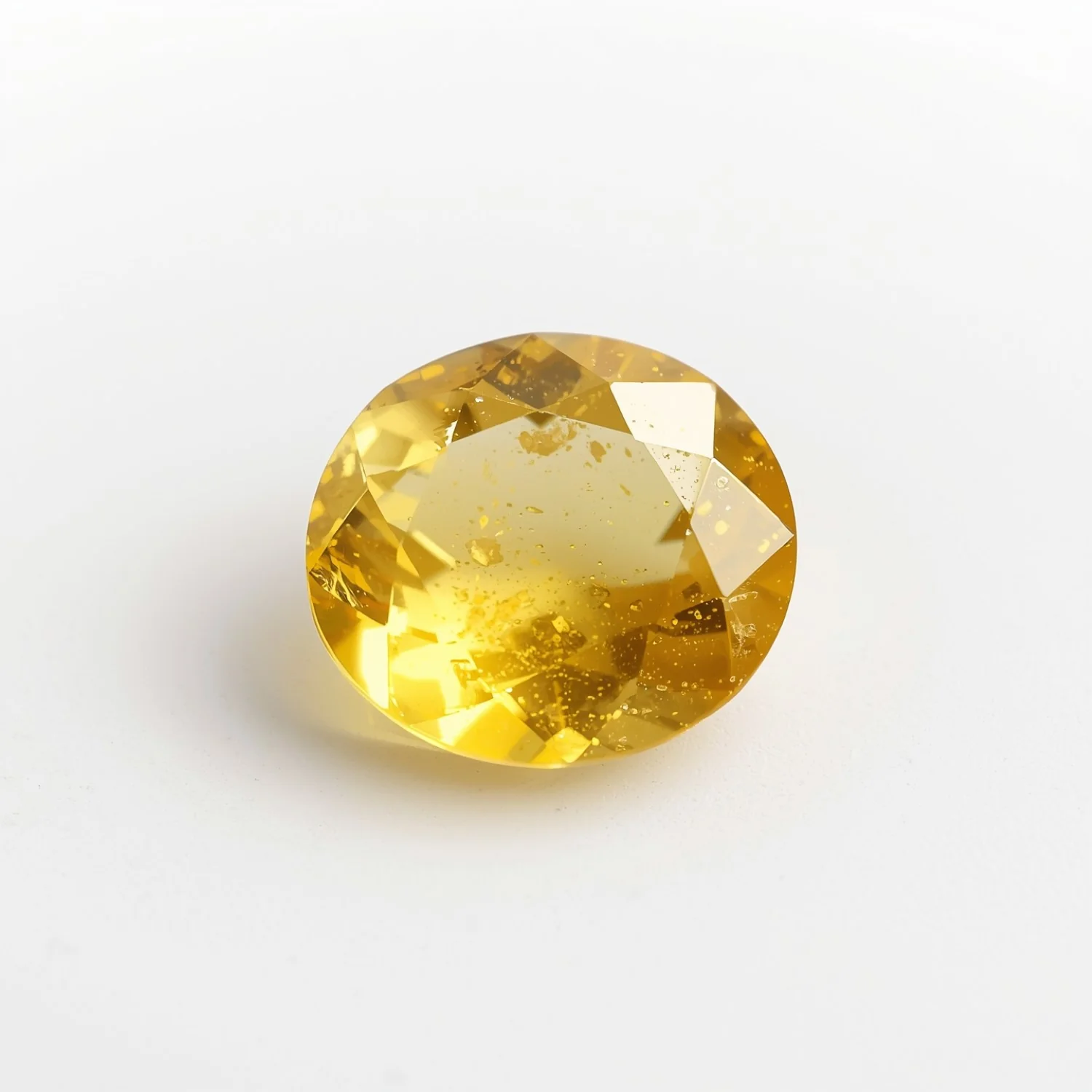 Yellow Sapphire 10PC Tiny 4x4 MM Round Faceted Yellow Brilliant Precious Loose Gems - Image 2
