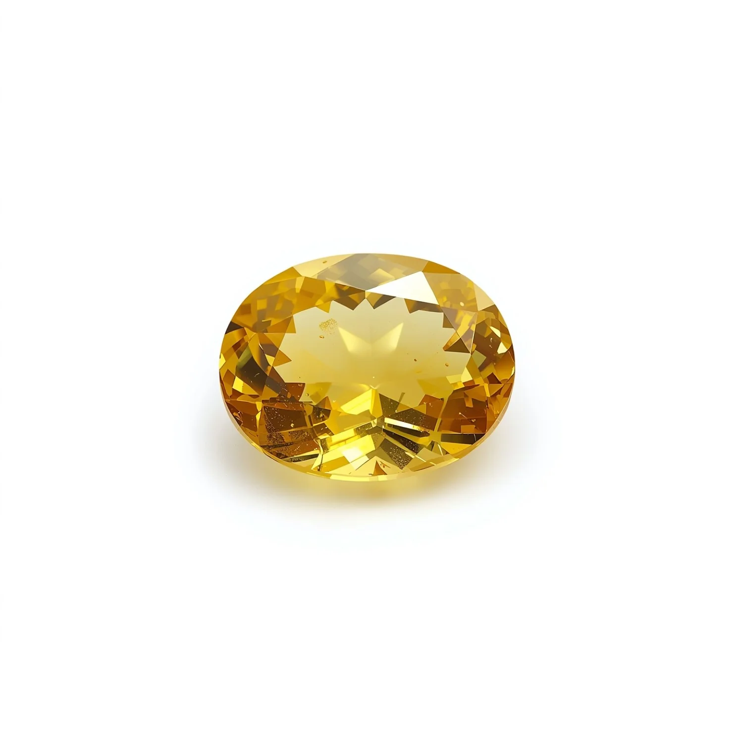 Yellow Sapphire 1PC Tiny 4x6 MM Oval Faceted Yellow High-Quality Precious Loose Gems - Image 2